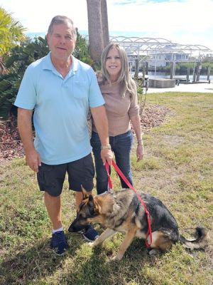 1731
OLIVER WITH NEW MOM SHARN AND DAD SCOTT DOG 1731
