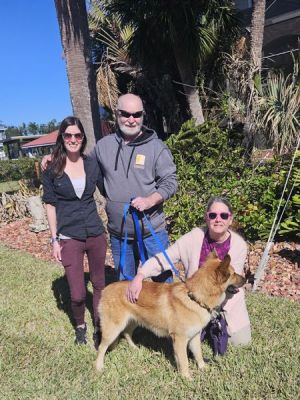 1739
ROCKY WITH NEW DAD PAUL AND MOM TAMMY DOG 1739
