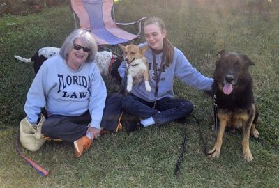 1844
RAMBO WITH NEW MOM RENEE DOG 1844
