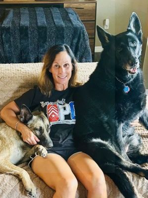 1796
LOKI WITH NEW MOM JAMIE DOG 1796
