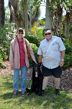 SUGAR WITH NEW DAD ROB AND MOM SARAH  DOG 701
