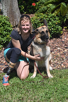 LILLY AND NEW MOM MEL (FOSTER FAILURE) DOG 590
