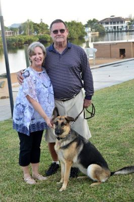 JASMINE WITH NEW MOM DEBRA AND DAD BASIL DOG 760
