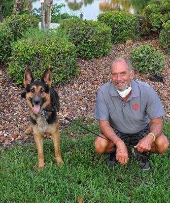 THOR WITH NEW DAD STEVE DOG 1138
Keywords: 1138