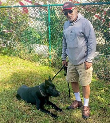 BRADY AKA NERO WITH NEW DAD JOHN DOG 1192
Keywords: 1192