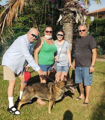 LUKA WITH NEW DAD RICH, GRACE, ROBERT AND KATHRYN DOG 1224
Keywords: 1224