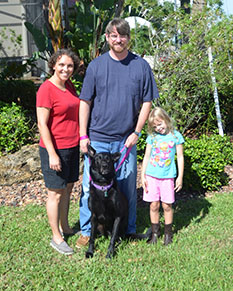 SUGAR WITH NEW DAD DAVID MOM DIANEAND SIS MYRA DOG 727
