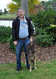 MAX 5 WITH NEW DAD PAUL DOG 644 (I WILL MISS HIM)
